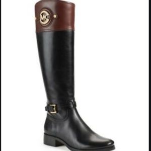 Michael Kors Stockard Leather Boots